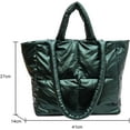 thumbnail image 6 of CoCopeaunt Puffer Tote Bag for Women Quilted Puffy Handbag Light Winter Down Cotton Padded Shoulder Bag Down Padding Tote Bag, 6 of 6