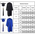 thumbnail image 2 of Adults Women Men Graduation Gown And Cap With Tassel Set For For High School And College Bachelor, 2 of 2