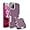 Pink/Purple, variant on Revvl 6 Pro Case, Revvl 6X Pro Case, with Glass Screen Protector, Dust-Proof Port Cover, Full Body Rubber Protection Phone Case for T-Mobile Revvl 6/6x Pro 5G, Pink/Purple