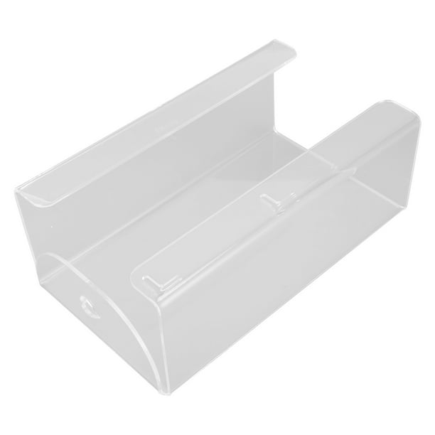 Soporte para guantera montado en la pared soporte para guantes flotante de pared rectangular acrílico para cocina ANGGREK Otros