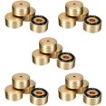 thumbnail image 1 of 20Pcs 40X20mm Aluminum HIFI AMP Speaker Isolation Stand Turntable Feet Pad (Gold), 1 of 7