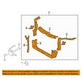 thumbnail image 3 of CAPA For 13-18 Avalon 2.5L/3.5L Radiator Support Assembly TO1225312C 5321007050, 3 of 5