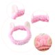 thumbnail image 3 of Paquete de diademas para las orejas de las mujeres - Lindo maquillaje Gato de peluche Diademas Lavar la cara Ducha Maquillaje Bandana Kit Adepaton BST3005050-2, 3 of 6