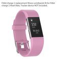 thumbnail image 2 of YUNDAP For Fitbit Charge 2 Bands, 2-Pack Replacement Soft Silicone Sport Strap Wristband Accessories for Fitbit Charge 2 Smartwatch, 2 of 6