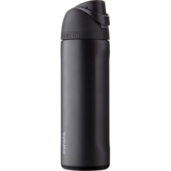 Owala FreeSip: Botella de acero inoxidable aislada con popote, 24 oz (700ml)