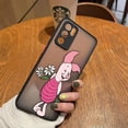 thumbnail image 5 of Matte Phone Case for OPPO RENO 8 8T 7Z 7 6Z 6 5 4 3 PRO PLUS 4G 5G Hard Case Funda Coque Capa Shell Cover Cute Pink Piglet Anime, 5 of 5