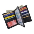 thumbnail image 4 of RFID Blocking Camouflage Bifold Hipster Multi Credit Card ID Holder Camo Wallet Premium Leather, 4 of 7