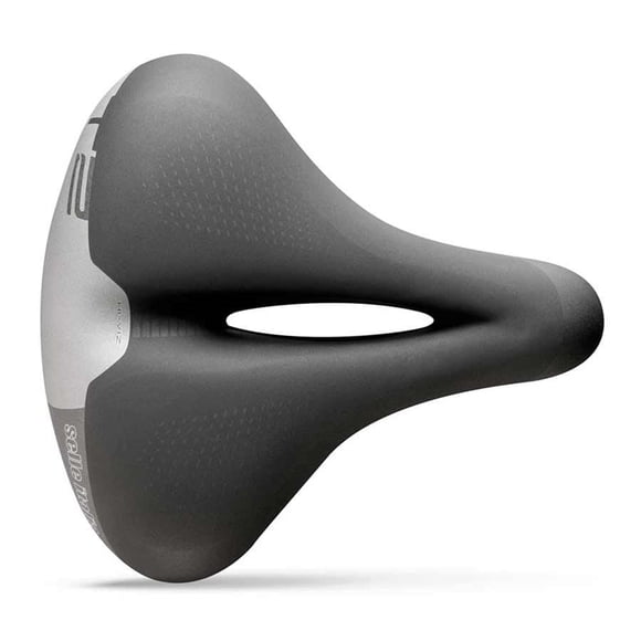 Selle Italia , T 2 Flow, Saddle, 258 x 233 mm, Unisexe, 671 g, Noir/hi-viz