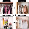 thumbnail image 4 of Closet Organizers and Storage, Multifunctional Closet Organizer Magic Space Saving Hangers with Holes Closet Storage Organization for Wardrobe Heavy Clothes,Shirts,Pants,Dresses, 4 of 5