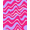 Pink, Pattern 1, variant on ODIKA 4' x 6' Machine Washable Non-Slip Area Rug, Op Art Squiggle High Traffic Rug, Red, 403666