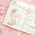 thumbnail image 2 of Cartoon Pattern Sticker Self Adhesive Decoration Stickers Children Album Notepad Stationery Scrapbooking School Student Stationery Decorative Strawberry, 2 of 9