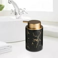 thumbnail image 5 of Soap Dispenser Refillable Pump Bottle for Countertop Dishwashing Soap Texture Black, 5 of 8