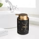 thumbnail image 5 of Dispensador de jabón con textura de mármol, accesorios de baño, botella dosificadora, dispensador de loción Textura de mármol negro, 5 of 8