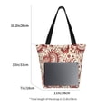 thumbnail image 5 of Kll Tote Bag For Women Dragons1 Print Shopping Grocery Reusable Bags For Office School Shopping Travel, 5 of 8