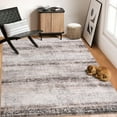 thumbnail image 3 of ZACOO Machine Washable Area Rug Vintage Chenille Rug 6x9 Area Rug for Living Room Bedroom Non-Slip Low Pile Rug, Brown, 3 of 8
