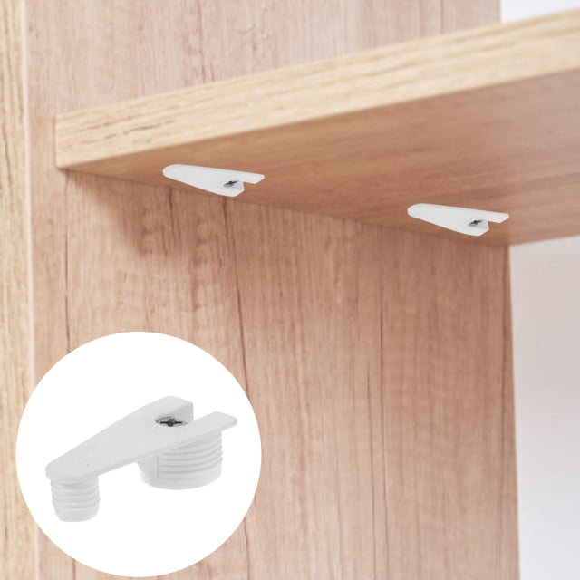 unbranded 20Ud Soportes De Pared Para Estantes White Con Alta Estabilidad Y Elegante