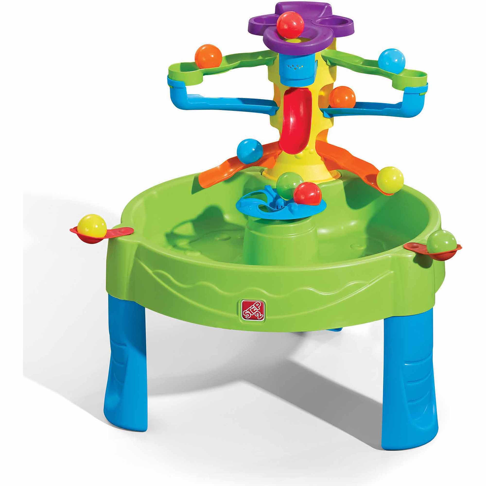 Step2 Busy Ball Water Table With Ten Balls And Water Scoops Walmartcom Walmartcom
