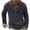 Dark Gray, variant on Puntoco Plus Size Coat Clearance Men Solid Cardigan Long Sleeve Single-breasted Turndown Sweater Brown 4(S)