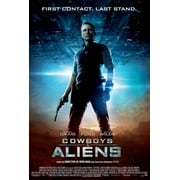 Cowboys And Aliens Poster Metal Poster 8Inx 12In Print On Metal 8x12 Square Adults Best Posters