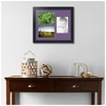 thumbnail image 2 of ArtToFrames Collage Photo Picture Frame with 3 - 5x7 Openings, Framed in Black with Grape and Black Mats (CDM-3926-331), 2 of 8