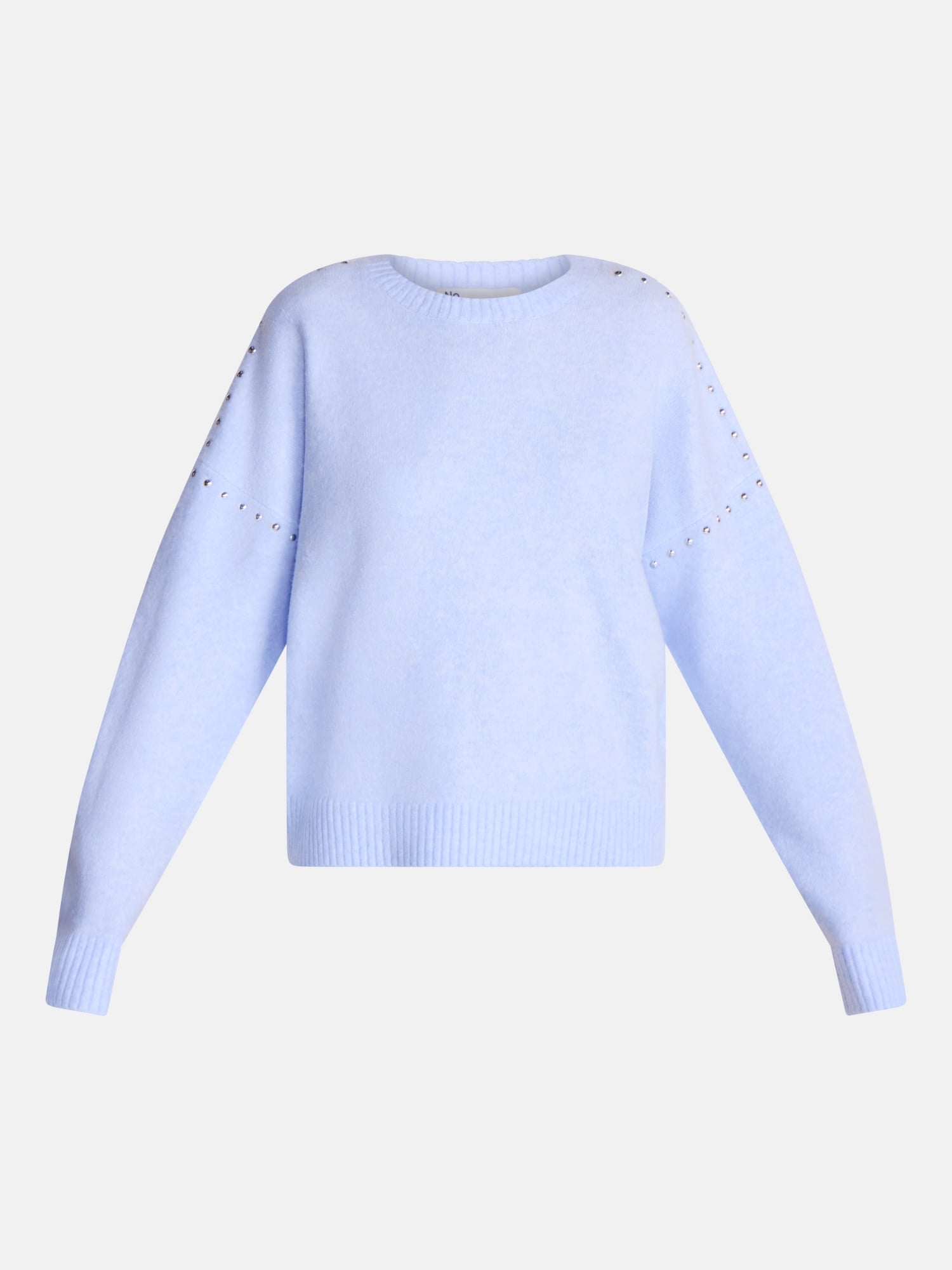 No Boundaries Studded Sweater, Lightweight, Women's and Women's Plus XXS-XXL
