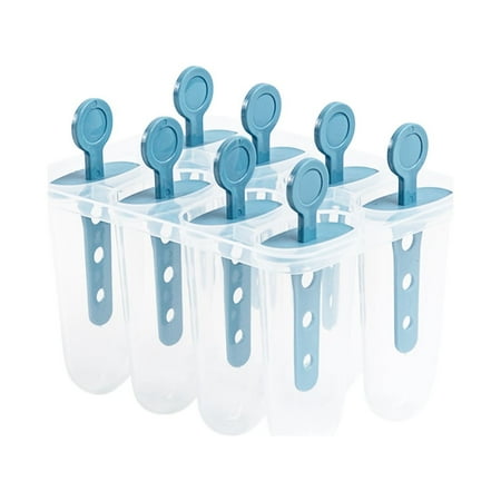 

Flash Sale Yiteos Home Made Ice Mini Dormitory Ice Maker Creative Children Diy Popsicle Popsicle Model Ice Cube Mold Clearance 1X Eight-Grid Popsicle Model Ice Maker Mini Dormitory Ice Maker Blue
