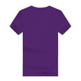 thumbnail image 4 of BLVB Plus Size T Shirts for Women Summer Dressy Casual Blouses Short Sleeve Crewneck Basic Tee Tops Loose Shirts, 4 of 6