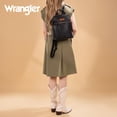 thumbnail image 2 of Mochila y monedero Montana West Wrangler para mujer, color negro, 2 of 6