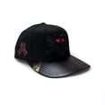 thumbnail image 4 of Gorra VAGO Style LA PANTERA Negra Visera Curva de Piel, 4 of 5