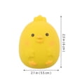 thumbnail image 4 of Pet Owners 1Pcs Yellow Latex Chewing Toy for Small Dogs with Squeaky Feature, 4 of 9