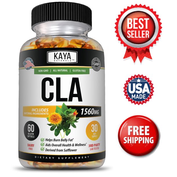 Kaya Naturals CLA Fat Burner Supplement, Appetite Suppressant, Weight Loss