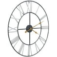 thumbnail image 5 of GGI Decor Quartz Farmhouse Indoor Oversized Wall Clock, Easy To See Roman Numerals, 5 of 7