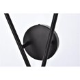 thumbnail image 6 of Armin 2 lights wall sconce in black with brass, 6 of 7