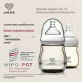 thumbnail image 5 of Umee 260ml Baby Bottle – Soft Stage 2 Nipple, Ideal for 3-6 Months, BPA-Free, Yellow, 5 of 9