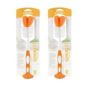 Dr Brown's Natural Flow Bottle Brush, Orange (Pack of 2)