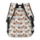 thumbnail image 4 of Balery Christmas Santa Claus Mochila Escolar Impresa, Mochila Ligera para Viajes Casual, Mochila Duradera y Cómoda Multifuncional, Mochila para Laptop-One Size, 4 of 5