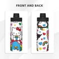 thumbnail image 3 of Lsque Sanrio Pattern Water Bottle,18oz Sports Insulated Kettle for Cycling Gym Basketball Outdoor, Suitable as a Present, 3 of 8