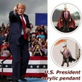 thumbnail image 2 of 2024 Holiday Edition Acrylic President Pendant - Commemorative & Patriotic Jewelry, 2 of 8