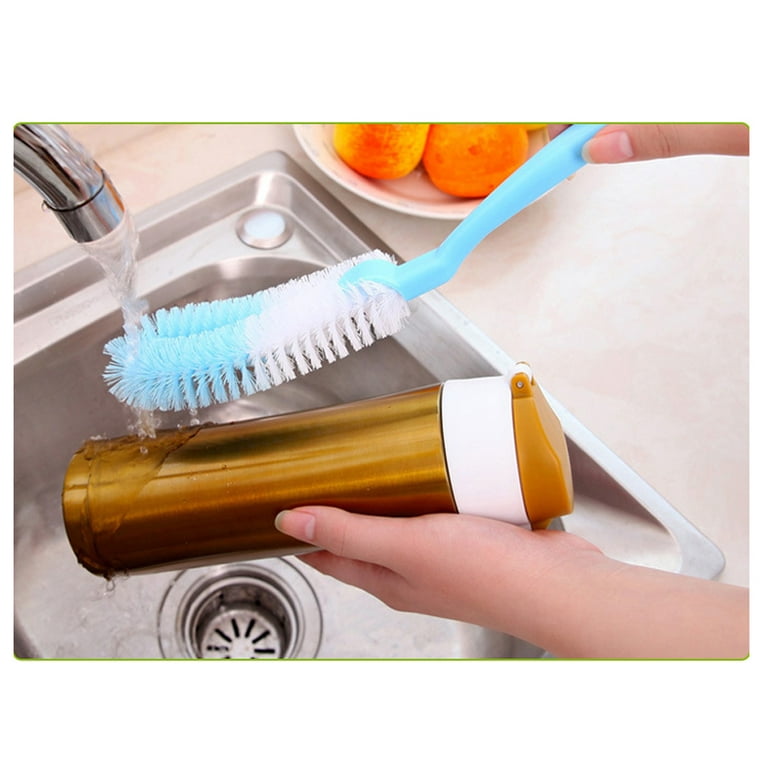 30.5CM Long Bottle Brush Cleaner Flexional Bottle Cleaning Brush Water  Bottle Cleaner Washer Tool for Water Bottles Cup Tumblers Or Wine  Stemware(Random Color) 