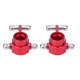 thumbnail image 3 of Copa de dirección de aleación de aluminio roja, accesorios mejorados para coche WLtoys K969/K979/K989/K999 1/28 RC, 2 uds., 3 of 8