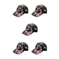 thumbnail image 1 of Maytalsory 1/2/3/5 Comfortable Ball Cap For Women - Fashionable With Sun Protection Universal Size black 5PCS, 1 of 6