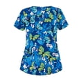 thumbnail image 1 of Danza sexy Las mujeres cimas de espuma casual espuma paisley impresión v cuello las cimas de enfermería del cuello de trabajo desgaste pullover suelto camisetas de ropa de vestir Danza sexy Casual suelto, 1 of 3
