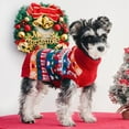 thumbnail image 6 of Dog Christmas Sweater Xmas Pet Clothes Costume Holiday Puppy Jumpers Outfits New Year Gifts for Small Medium Large Dogs (XL, Red), 6 of 8