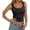 Black, variant on FYEGRE Lace Camisole Tank Tops for Women V Neck Wide Strap Soft Ribbed Lace Cami Black L