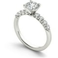 thumbnail image 2 of 3/4 Carat T.W. Diamond Classic 14kt White Gold Engagement Ring, 2 of 3