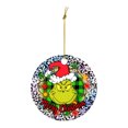 thumbnail image 2 of Árbol de Navidad Grinch Kagetolytai Adorno colgante plano de acrílico 9 cm, 2 of 3