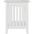 thumbnail image 4 of Atlantic Furniture Mission Printer Stand in White, 4 of 5