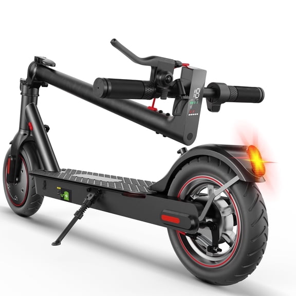 Rolldustry R3 Electric Scooter for Adults with 350W Motor, Max 18 Mph Speed & 21 Miles Range, Black