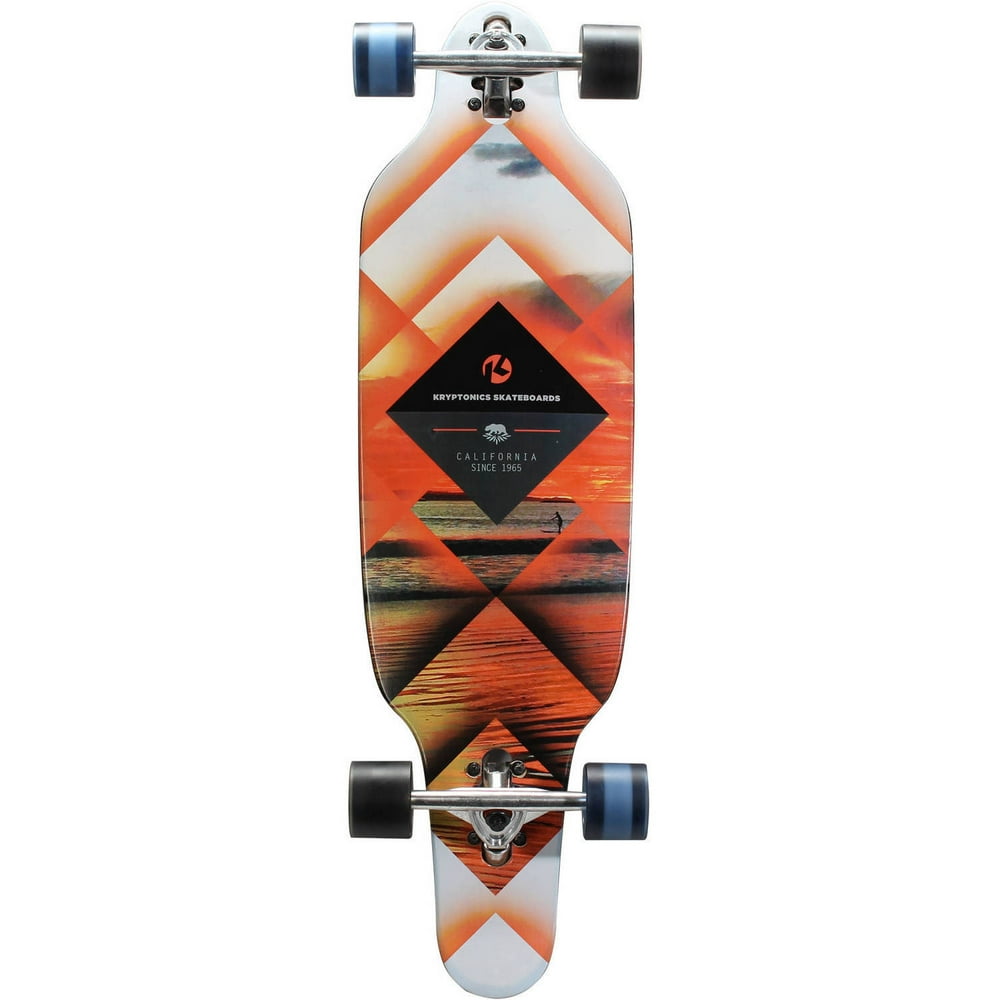 Kryptonics 37'' Longboard Complete Skateboard (37" x 10.5") Walmart