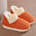 thumbnail image 2 of Girls Slippers Kids Home Cotton Comfy House Bedroom Home Winter Warm Indoor Shoes,Toddler Slippers(Size:5-5.5 Years), 2 of 5